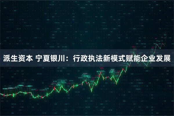 派生资本 宁夏银川：行政执法新模式赋能企业发展